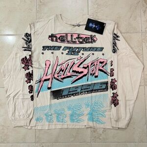 Hellstar Capsule 10 Hell-Tek 1996
Cream White Long Sleeve Shirt